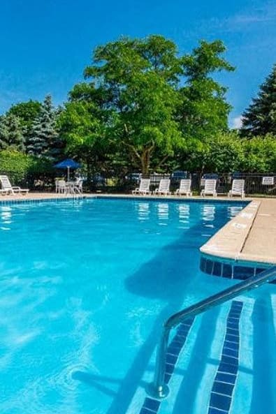 Heated Pool at Dover Hills Apartments Kalamazoo MI