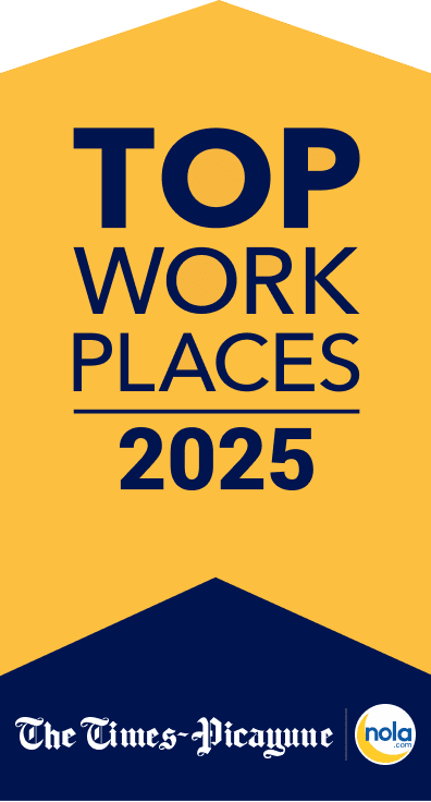A poster announcing the top workplaces of 2025.