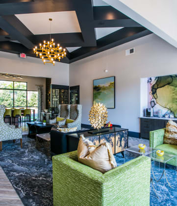 Luxurious Remodeled Clubhouse at Stone Creek Apartments in North Druid Hills