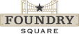 the founders square logo with the golden gate bridge in the background