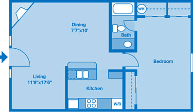 Skyline Gateway 1C One Bedroom
