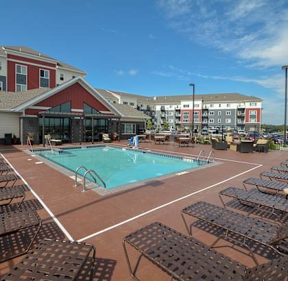 Spacious Outdoor Pool and Sundeck