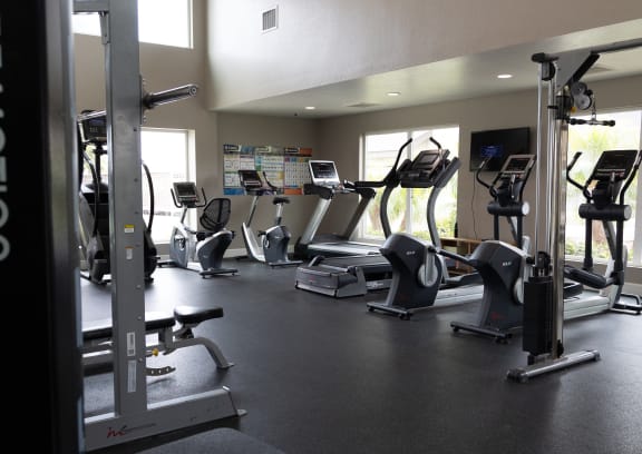 Fitness Center at Canyon Club Apartments