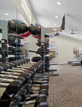 the estates at tanglewood | fitness center