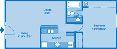 Skyline Gateway 1B One Bedroom