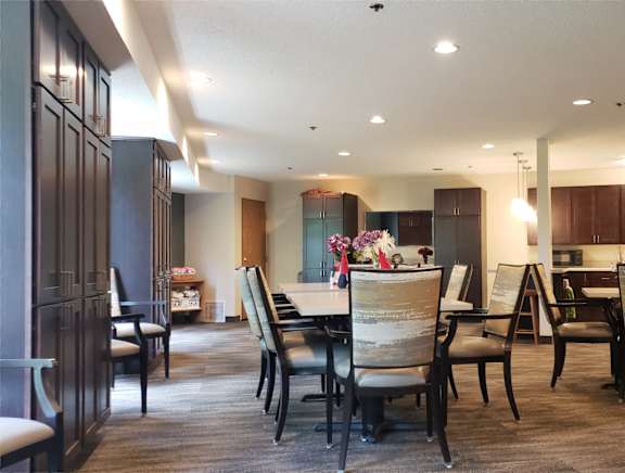 a comprehensive list of our community amenities with a cup of coffee