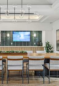Clubroom Dining Area at La Privada, Arizona