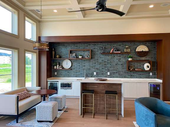 Clubhouse interior