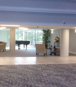 Lobby at Hampton Apartments in Clearwater, FL 33759