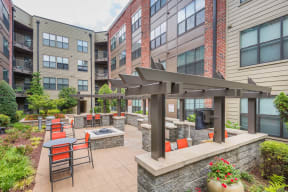Spectrum South End Fire Pit and Patio
