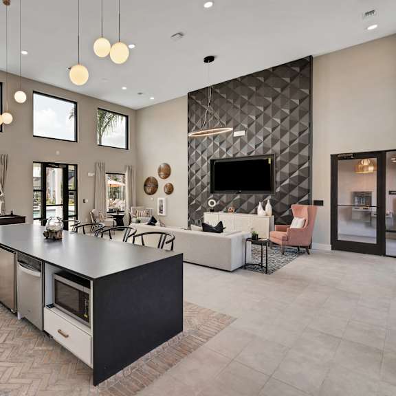 Lounge room at The Sophia, Venice, FL, 34275