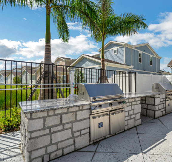 Grill Stations at The Boardwalk at Tradition, Port St Lucie, FL, 34987