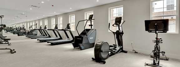 the gym at the m on hennepin apartments