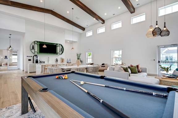 Billiards table  at The Boardwalk at Tradition, Port St Lucie