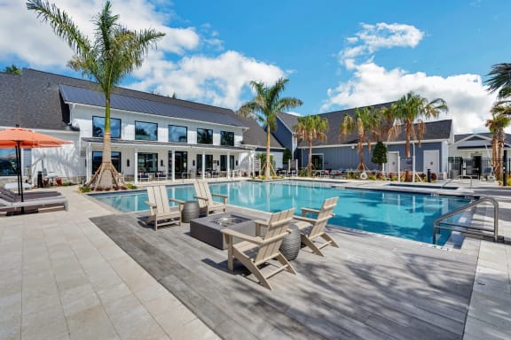 the swimming pool at The Sophia, Venice, FL, 34275