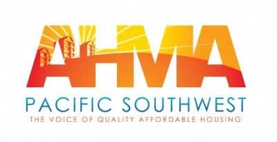 the logo for pacific southwest pacific northwest the voice of quality affordable housing
