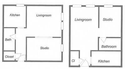 225 Place Apartments floor plan