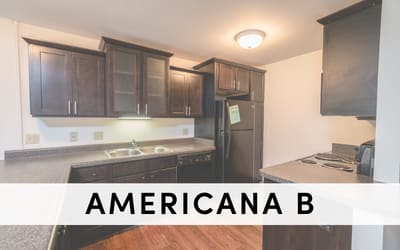 Americana B Apartments in East Lansing near Michigan State University