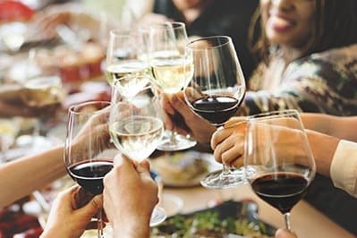 Toasting Over A Drinks at Link Apartments® Brookstown, Winston Salem, NC
