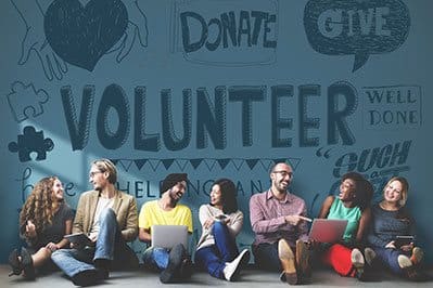 Diverse-Group-Volunteers at Link Apartments® West End, South Carolina, 29601