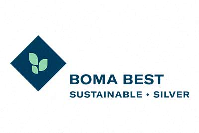 a company logo with the words bona best sustainable silver