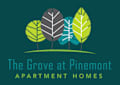 The Grove at Pinemont Apartment Homes logo with three stylized trees.