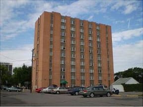 Building and parking lot