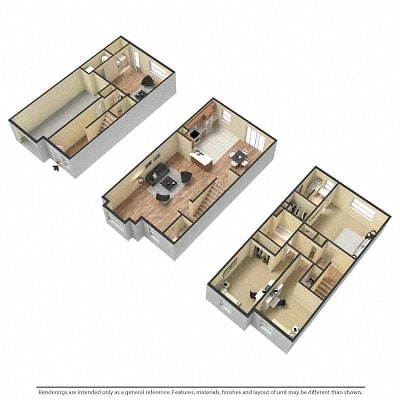 Floor Plan  Luxury townhomes available Lehigh Valley