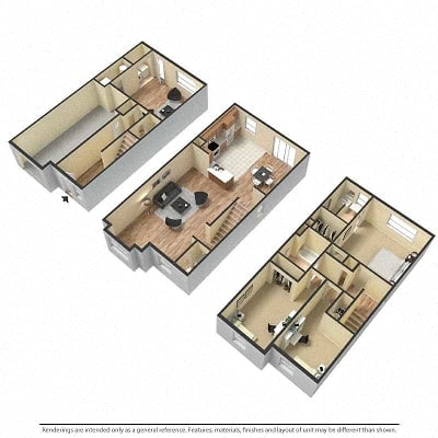 Floor Plan  Luxury townhomes Easton PA