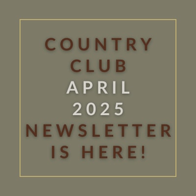 a brown background with a white border and march 2024 newsletter is