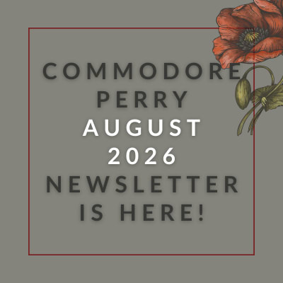 The image is a cover of the Commodore Perry February 2025 newsletter.