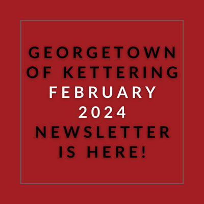 a red background with the words ofkettering january news