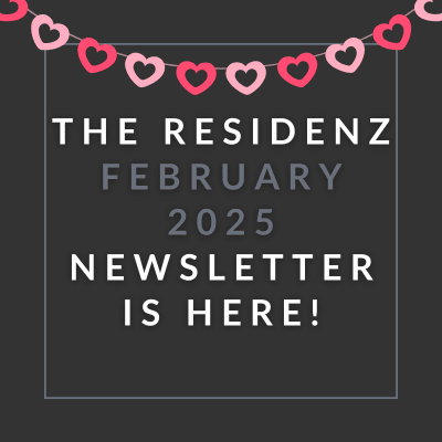 a sign that says sorry, no community newsletter this month