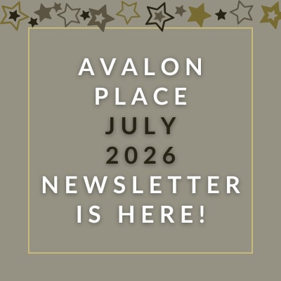 Avalon Place February 2025 Newsletter announcement.