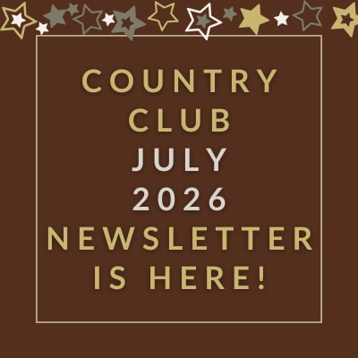 a brown background with a white border and march 2024 newsletter is