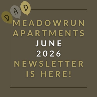 a sign that says apartments december 2323newsletter is here