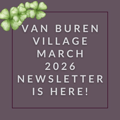 a sign that says village december 23 23 newsletter is here