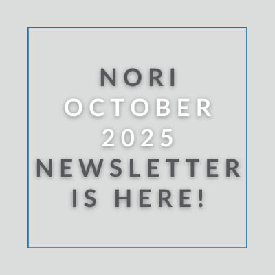 A newsletter announcement for Nori October 2025.