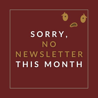 a sign that reads stonebridge january 2024 newsletter is here