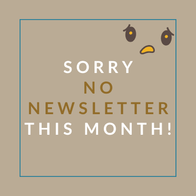 our apologies no december 2013 newsletter cover illustration
