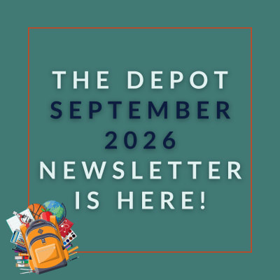 The image announces the release of The Depot's November 2025 newsletter.