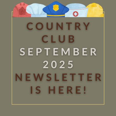 a sign for the county club december 2024 newspaper is here