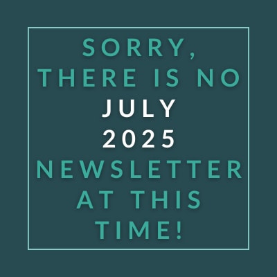 the hills july 2024 newsletter is here text on green background