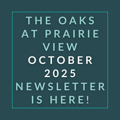 the oaks at prairie view november 2024 is here  poster