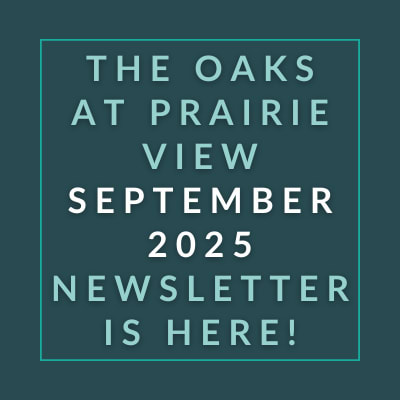 the oaks at prairie view view september 2024 is here  poster