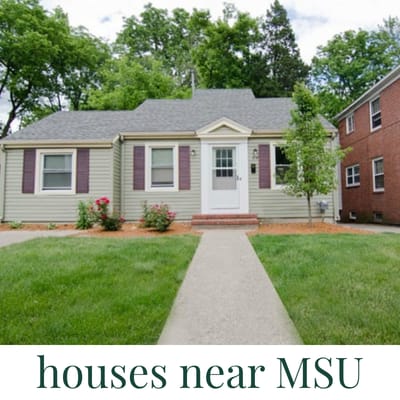 Houses for rent in East Lansing near Michigan State University