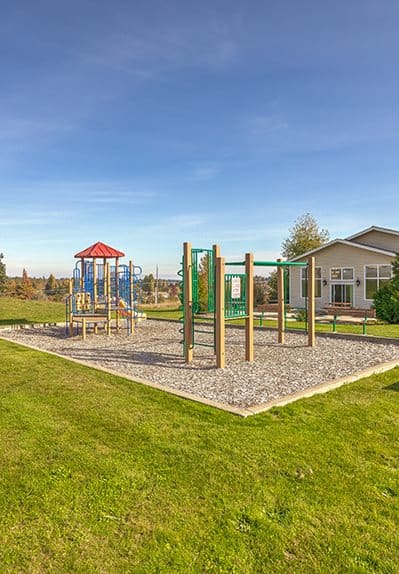 Playground at Elk Creek Apartments in Sequim, WA, 98382