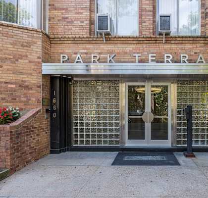 Front Door at Park Terrace, Washington