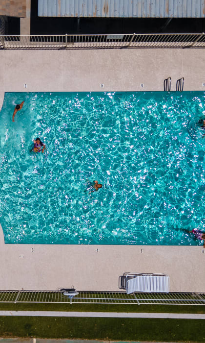 Aerial Pool View