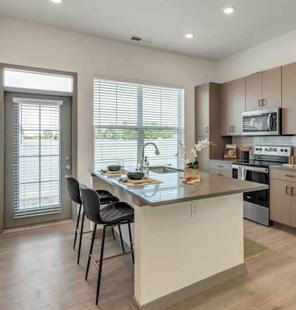 Slate at Fishers District in Fishers, Indiana Model Kitchen